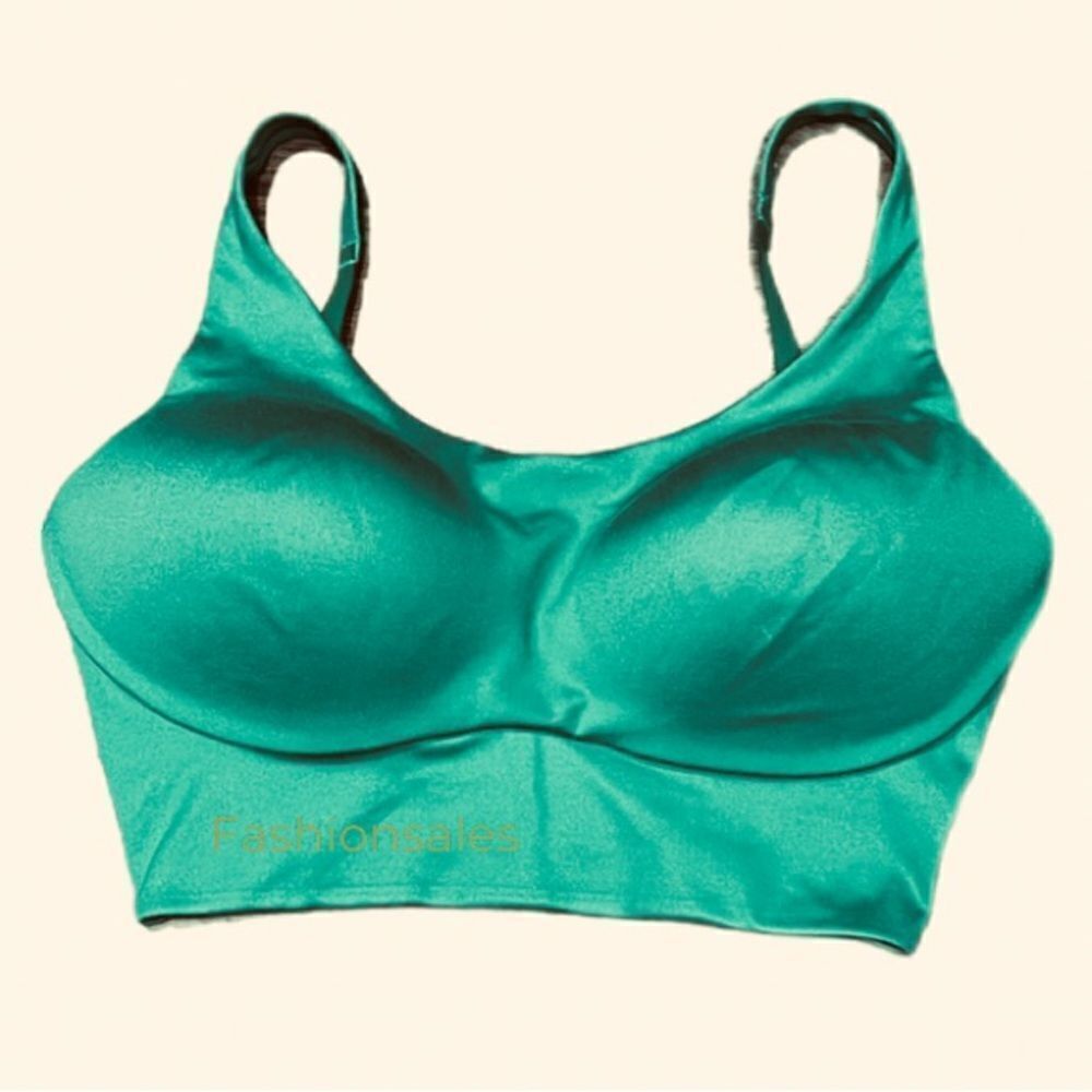 Victorias Secret Lightweight Allegro Medium Support Lined Sports bra Green